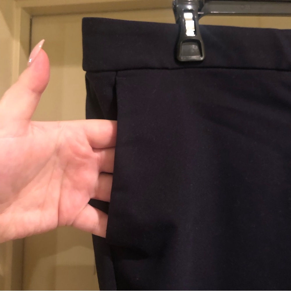 Loft Navy Slacks - Picture 2 of 6